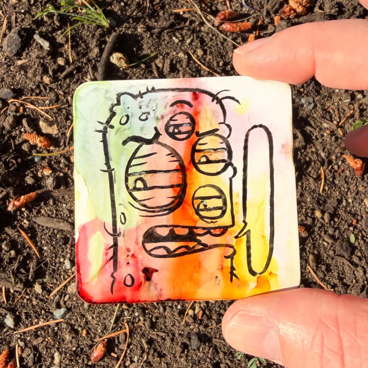 Mini Monster Card