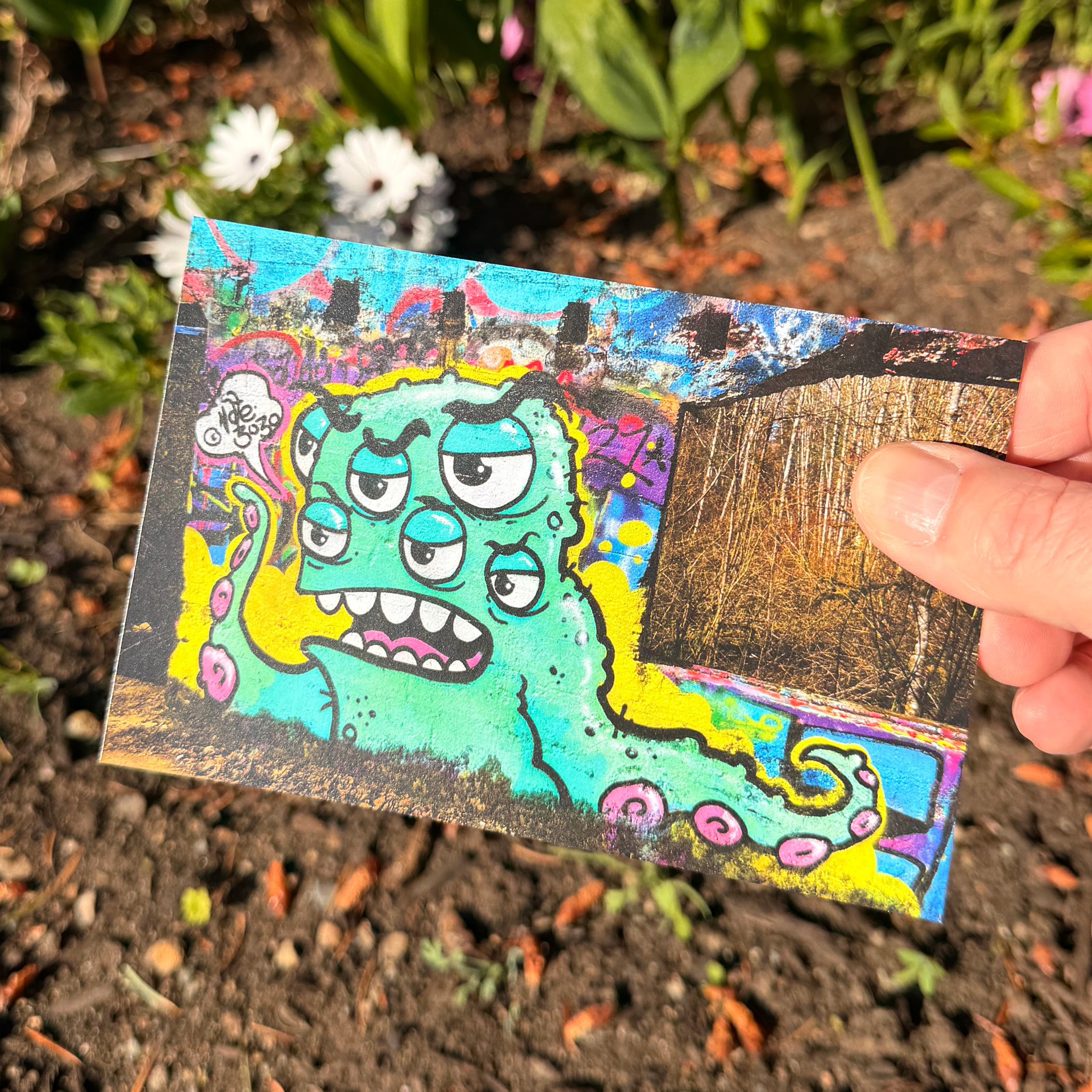 Postcard: Grumpus