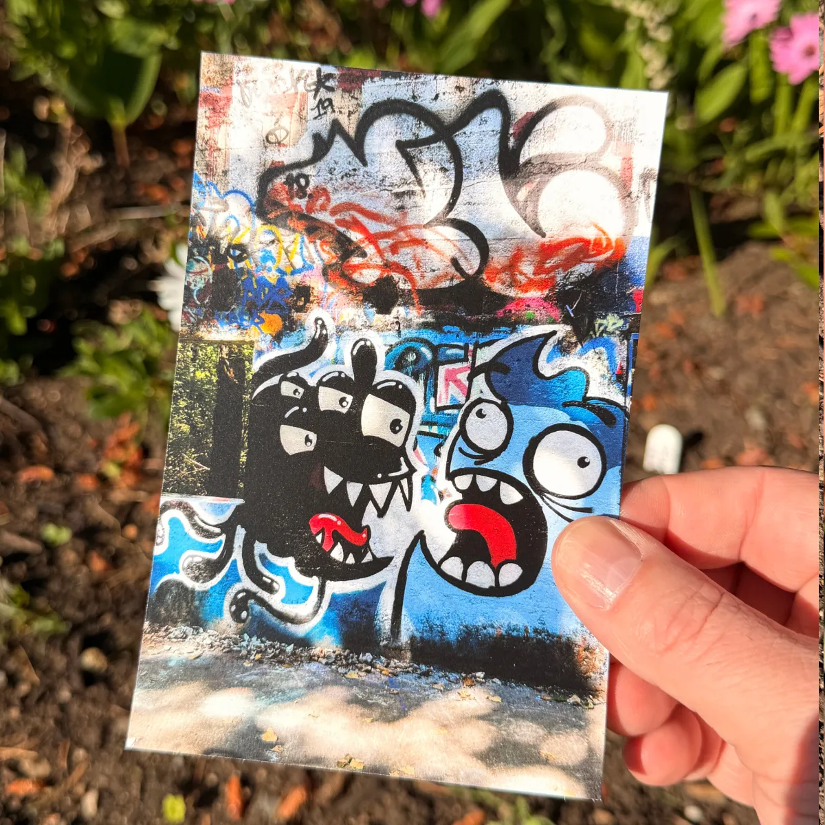 Postcard: Friends 'Til the End