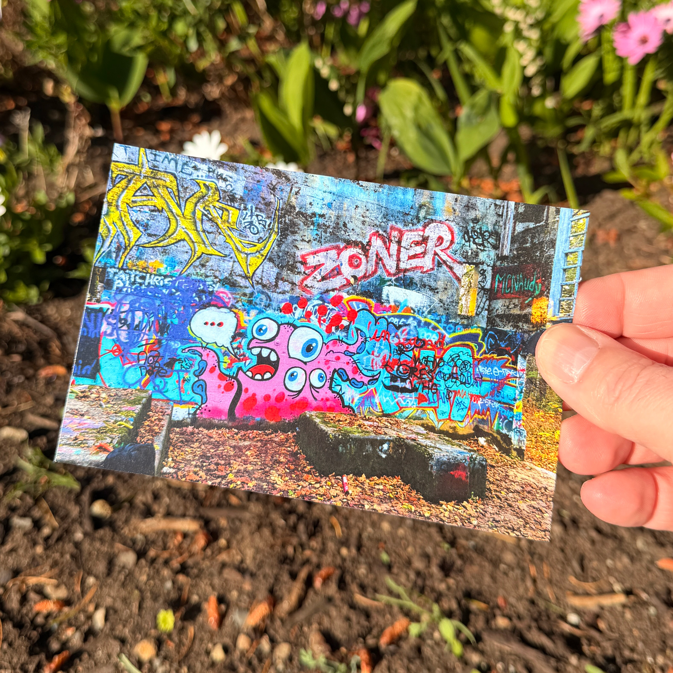 Postcard: Klarg Freaks Out
