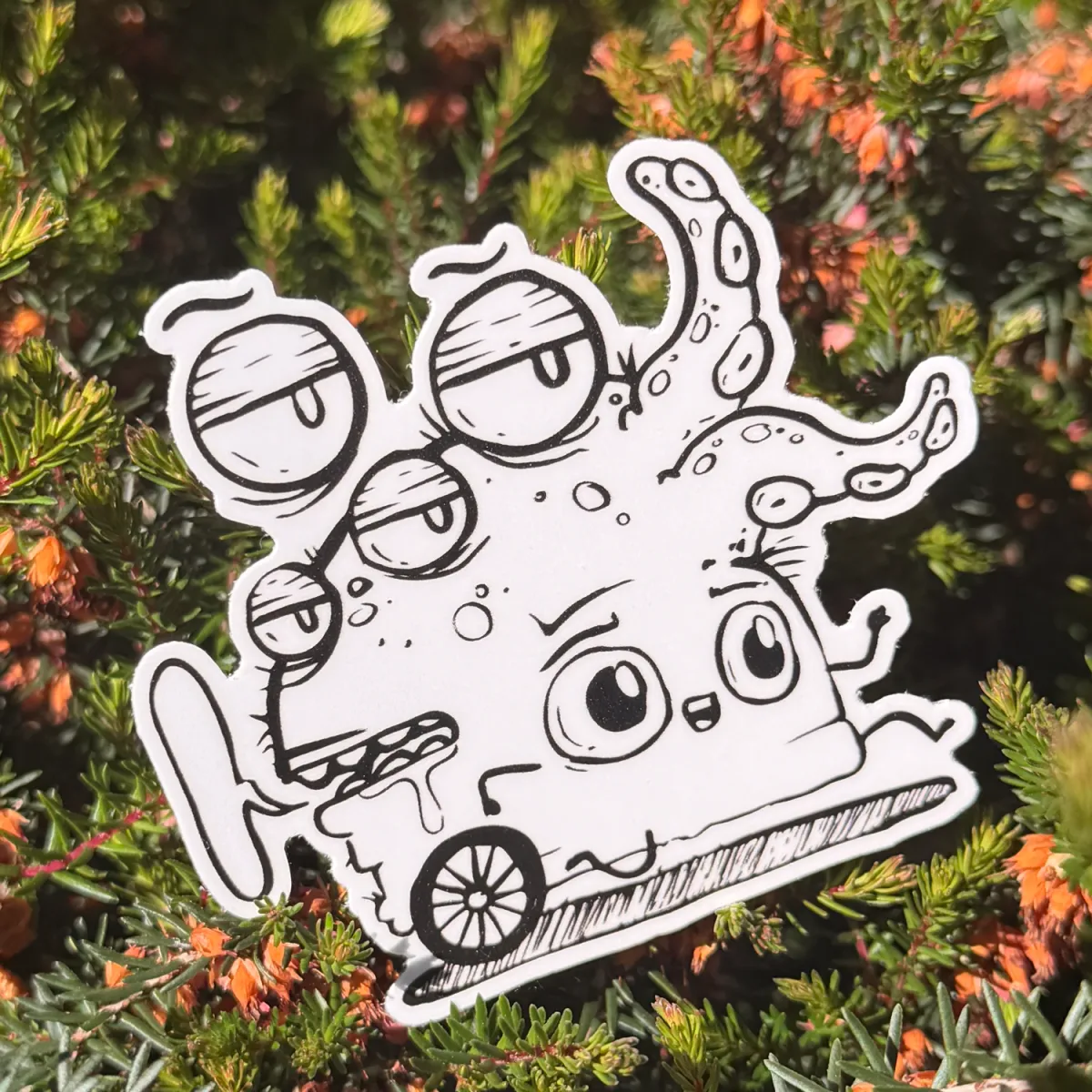 Sticker: Weird Car